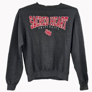 Champion Sacred Heart University SHU Medium Gray Crewneck Embroidered